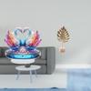 Акриловая скульптура лебедя, centerpiece для стола, металлическая статуэтка, украшение для настольного шкафа, книжной полки, офиса