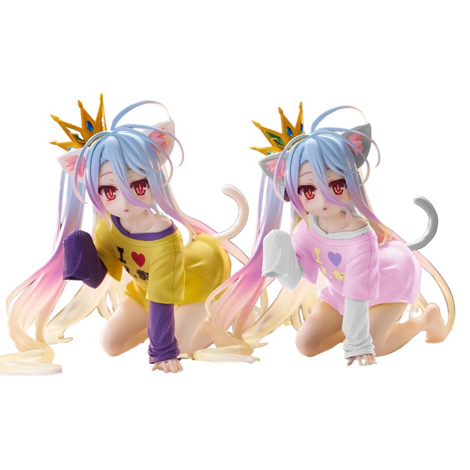 Новая 13СМ Аниме NGNL No Game No Life Фигурка Белая Аниме ПВХ Аниме Фигурки Экшн Модель Коллекция Украшение Аниме Модель Игрушка Подарок