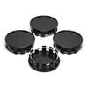 Автомобиль 54 мм(52мм-50мм) Колпак ступицы колесного диска автомобиля Колпак центра колеса автомобиля Крышка ступицы Аксессуары (черный)