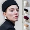 Elegant Top Hat 100% Wool Pillbox Hat Fashion Millinery Berets  for Party