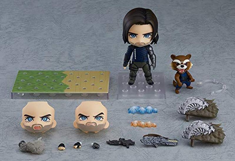 Nendoroid War Winter Soldier Infinity Edition DX окрашенная подвижная фигурка Avengers/Infinity Ver. Немасштабируемый АБС и ПВХ