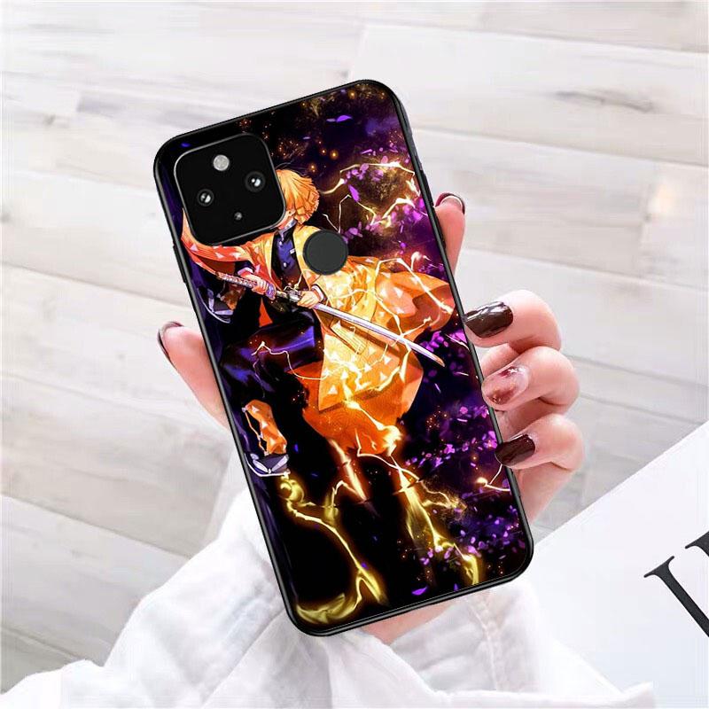 Чехол для телефона Demon Slayer Agatsuma Zenitsu Anime для Google Pixel 7 Pro 7 6A 6 Pro 5A 4A 3A Pixel 4 XL Pixel 5 6 4 3 XL 3A XL 2 XL