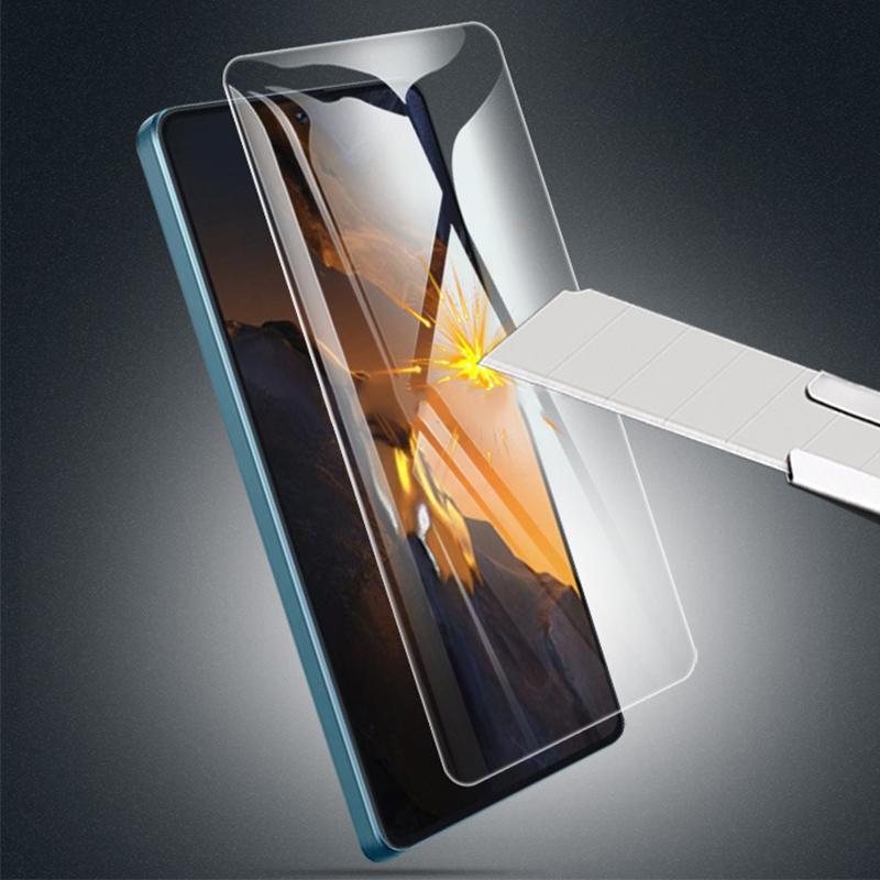 HD Tempered Glass for Xiaomi Poco F5 Pro 9H Black Edge Clear Screen Protector for POCO F5Pro Pocof5 2.5D Protective Front Film