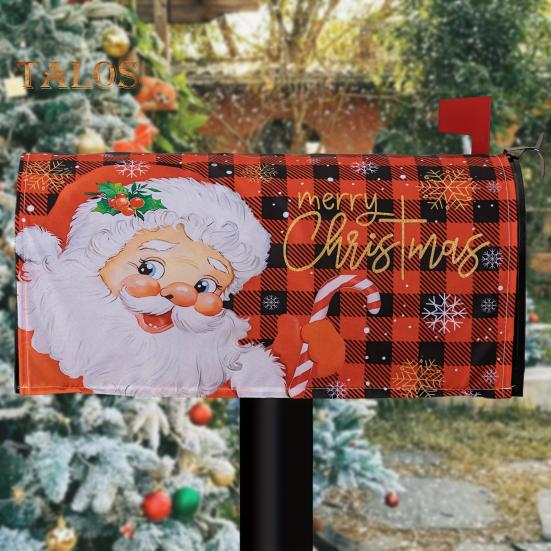 Рождественский почтовый ящик, зимний Санта, рождественская елка, гном, почтовые ящики, обертывания, праздничный декор для почтового ящика, украшение для домашнего офиса и вечеринки