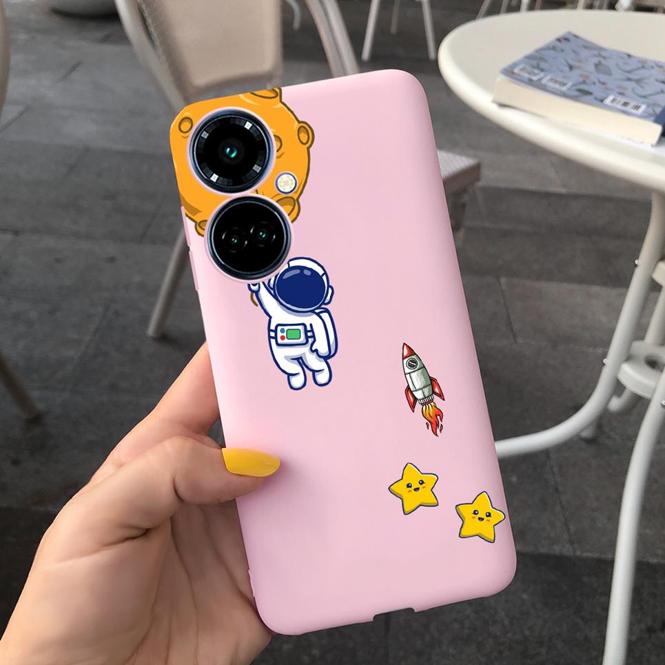 For TECNO Camon 19 Neo Case Cartoon Boy Child Fashion Phone Case Back Cover For Tecno Camon 19 Pro Camon19 Matte Soft Bumper Bag