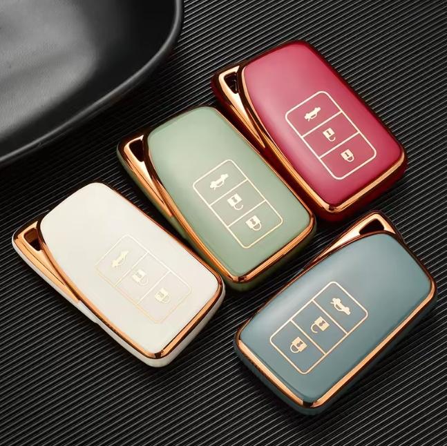 Пномпень 3/4 Кнопки ТПУ Чехол-оболочка для автомобильного пульта ключа для Lexus NX IS RX ES GX LX LS UX NX GS 200 260 300 350 NX200 NX300 RX350 ES300 Бесключевой