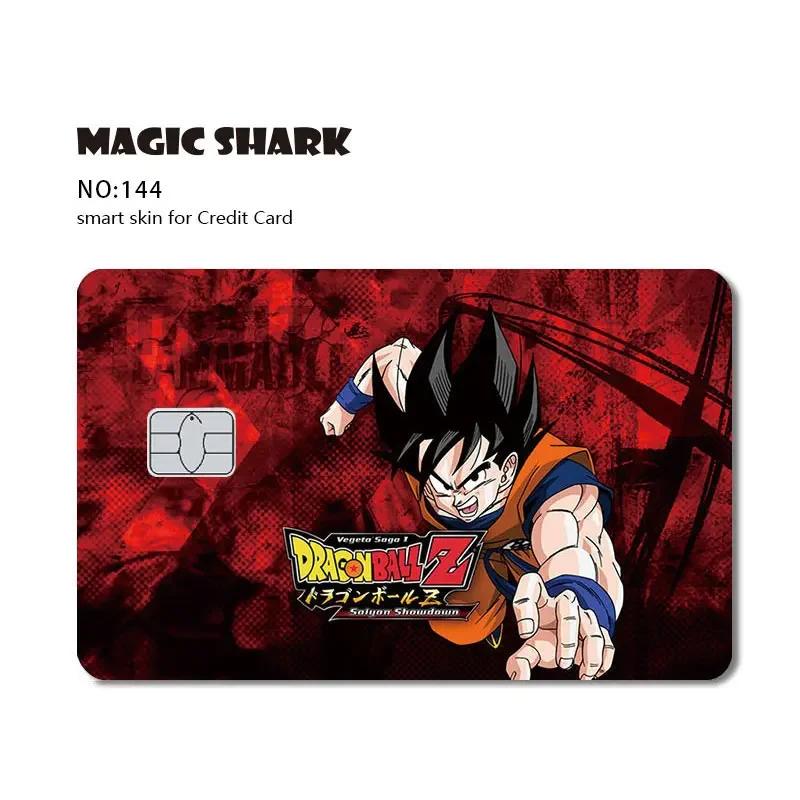 Новая водостойкая наклейка-обложка Skin Cover Skin Sticker с Гоку и Фризой для кредитной, банковской, дебетовой карты, не выцветающая