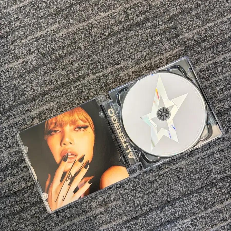 BLACKPINK Lisa ALTER EGO Signed CD
