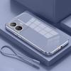 Чехол для Realme C55 Чехол для телефона Realme Narzo N55 Прямой край гальваническое покрытие противоударный силиконовый мягкий чехол