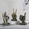 European Creative Resin Finger Ornaments – Retro Living Room and Desktop Decor