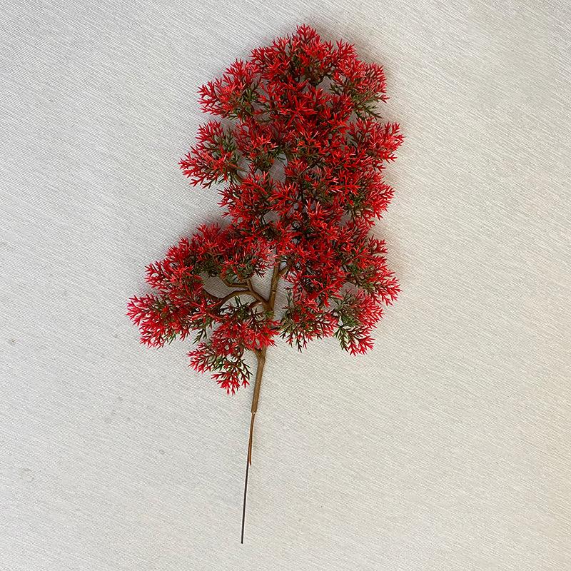 Пластиковый искусственный сосна кипарис растение бонсай настольный сад пластиковая ветка дерева