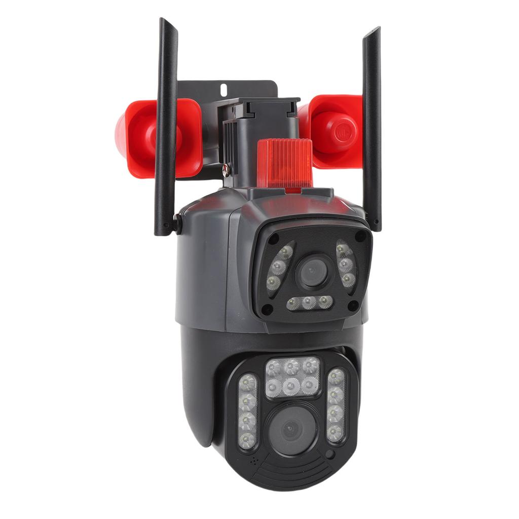 Dual Lens Security Camera WiFi Wireless 1080P HD Motion Detection IP66 Water Proof Security Camera with APP for Home