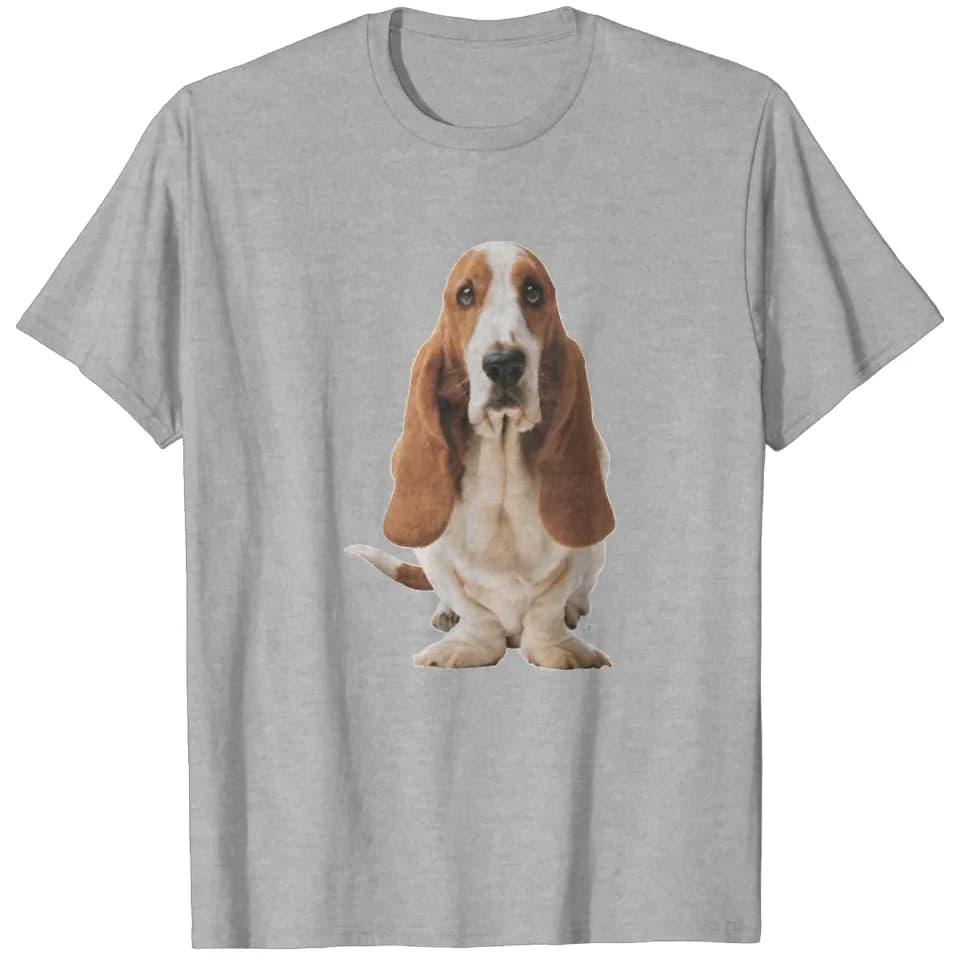 Customized Chest Printed Tshirt For Dog Lovers With A Simple And Casual Style Suitable For Both Unisex And Unisex