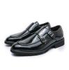 2024 Business Flat Shoes Men Designer Formal Dress Leather Shoes Men's Loafers Christmas Party Shoes