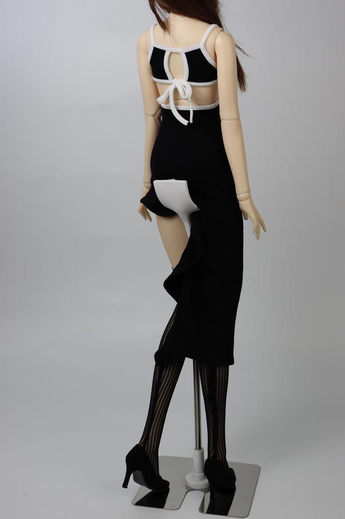 HAMRETHYPPZ 13 14 16 Набор детской одежды для BJD, Детская одежда для BJD кукол, BJD кукла, Юбка с волнообразным краем, Платье, Сексуальная волнистая юбка, Черная волна