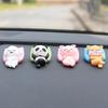 Cute Cartoon Car Ornaments for Office Desk and Car Dashboard Creative Mini Decorative Accessories Fun Gift Ideas