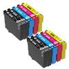 Ink Cartridges - SHOP-STORY - E604XL_4N+2CHQ - Pack of 10 - Compatible Epson - Multi-color