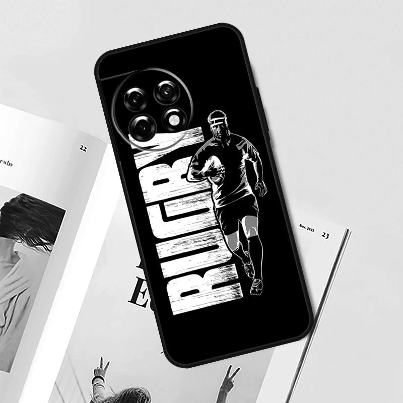 Rugby Football Sport Case For OnePlus 12 11 10 9 Pro 9R 10R 12R 10T OnePlus Nord 3 2T CE 2 Lite N20 N10 Cover