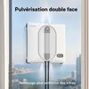 5500 Pa Window Cleaning Robot, 5 modes, with application/ remote control, Double-sided water sprayer(85 mm)