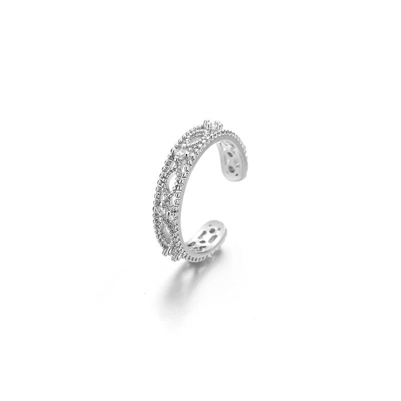 1 шт. Очаровательные Клипсы-Серьги Линия Цирконов Ear Cuff Без Прокола Серьги Украшения
