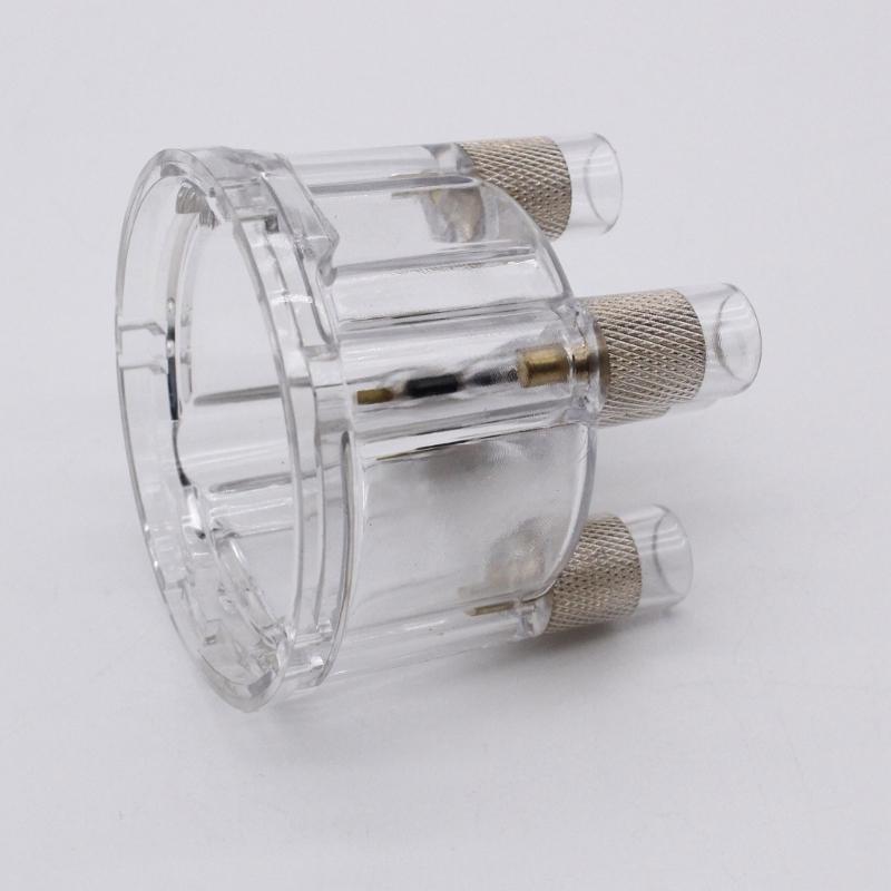 EMPI 8792 009 Крышка распределителя зажигания Верхнее крепление для T1 Универсальные сменные аксессуары Прозрачная водонепроницаемая крышка распределителя зажигания Черная