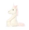 Jellycat Bashful Unicorn Medium Pink BAS3UUS - 12"