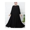 Hijab Clothing Crepe Fabric Mevlana Abaya Black