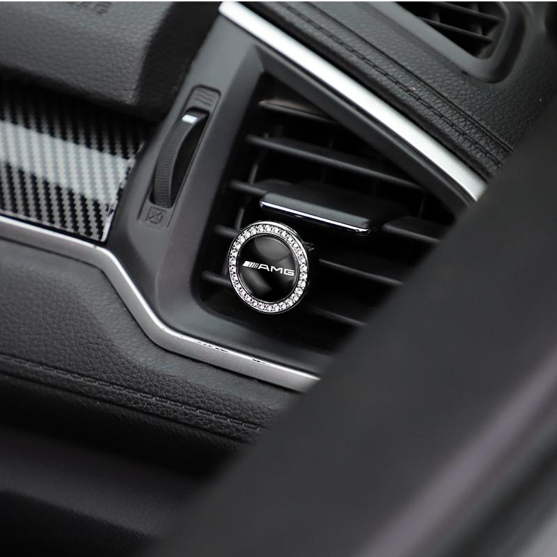 Car Freshener Solid Perfume Air Conditioner Vent Mount Clip For Benz AMG W220 W205 W211 W168 W176 W124 W126 W140 W169 GLE A B C