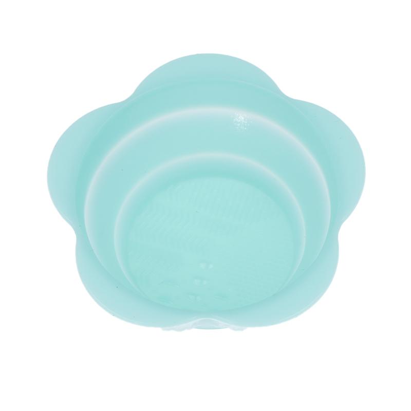 Silicone Makeup Brush Cleaner Folding Powder Puff Cleaning Bowl Eyeshadow Brushes Washing Soft Mat Beauty Tools Scrubber Box