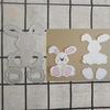 BL Easter Rabbit Bunny Metal Cutting Dies DIY Scrapbook Emboss Paper Cards Stencil