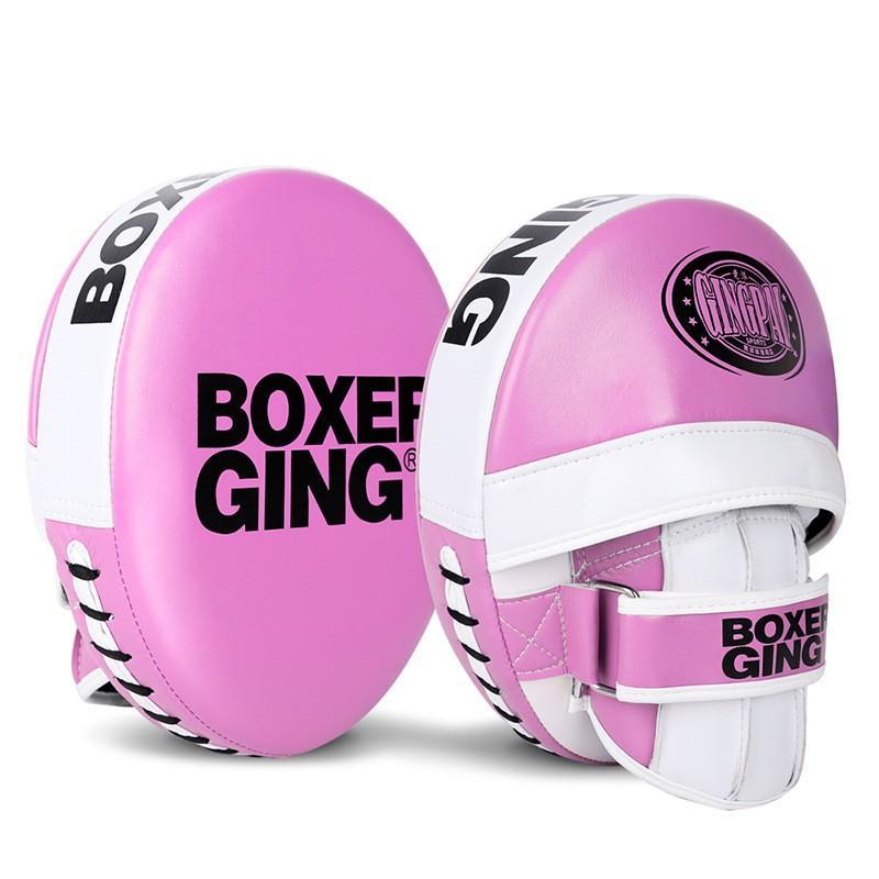 Professional Boxing Focus Mitts Muay Thai Kickboxing Taekwondo Training Handheld Striking Target Pad