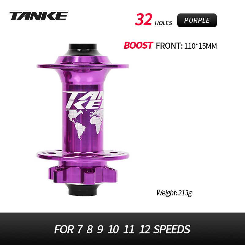 TANKE-Boost 12x148,15x110,Алюминиевая втулка для велосипеда,32 отверстия 120 зацепов 4 подшипника MTB Горный велосипед Втулка под дисковый тормоз HG MS XD 8-12 скоростей