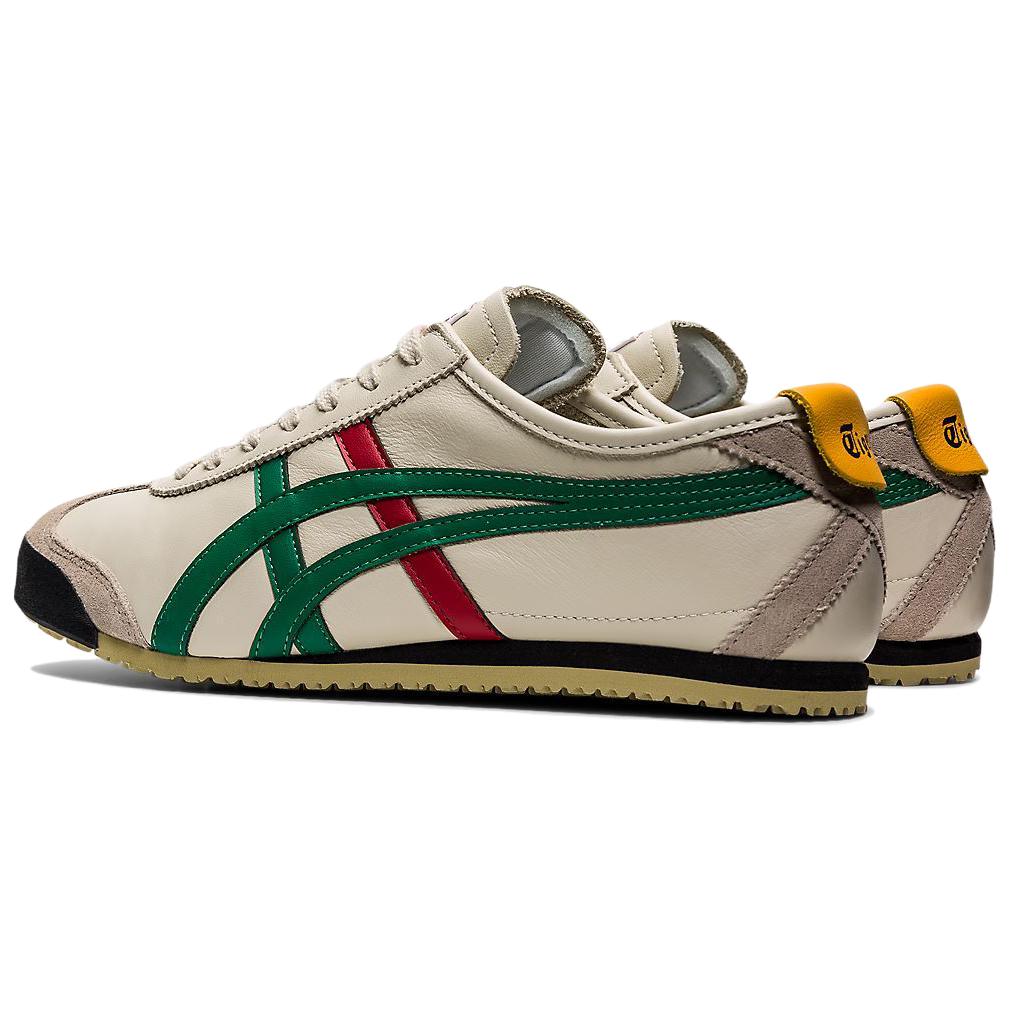 ONITSUKA TIGER MEXICO 66 Противоскользящие Износостойкие Низкие Повседневные Кроссовки Унисекс Бежевые 1183C102-201