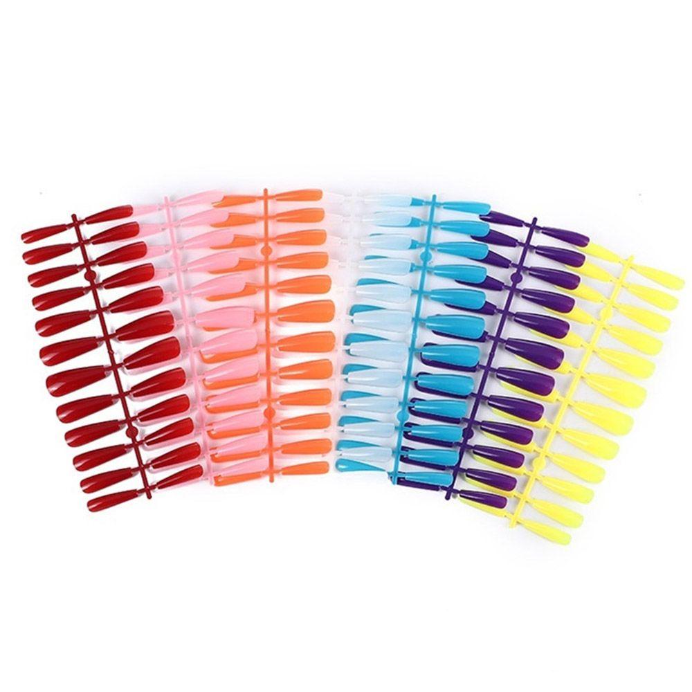 24Pcs/Set Art Manicure Full Cover Ballerina Nail False Nails Coffin Fake Nail Nail Tips