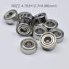 R3ZZ Metal Sealed Bearing 10pcs 4.763*12.7*4.98(mm)