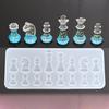 New Creative Chess Pieces Resin Mold Epoxy Mold Silicone Mold DIY Crafting Tools