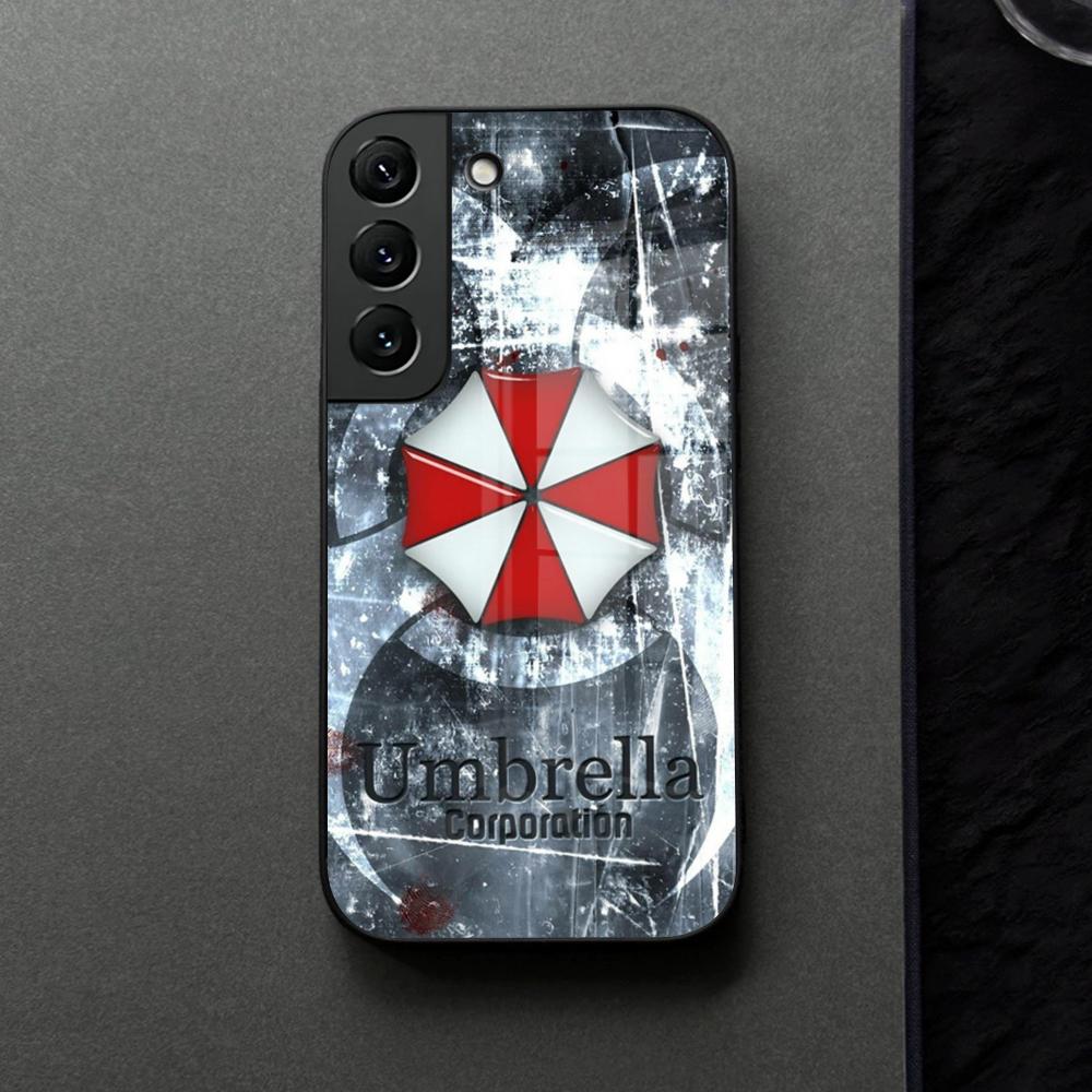 Чехол для телефона Umbrella Corporation Стекло Для Samsung Galaxy S21 S25 S22 S20 S24 S23 Ultra Fe Plus A16 A34 A54 A24 Coque