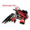 Digital Multimeter Probe Soft-silicone-wire Needle-tip Universal Test Leads with Alligator Clip for LED Tester Multimetro