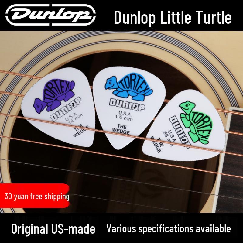 Dunlop Jazz Speed Folk Acoustic Guitar Picks - Little Turtle Matte 498R Accessories