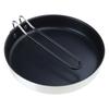 Портативные сковороды с сумкой для хранения, сковороды с антипригарным покрытием, легкие сковороды-гриль, уличная посуда для кемпинга и путешествий