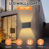 6W/12W LED Wall Lamp Bedroom Living Room Stairs Hallway Up and Down Wall Light Garden IP65 Waterproof Wall Lamp AC85-265V