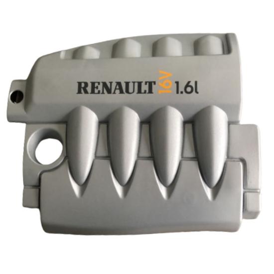 Верхняя защитная крышка двигателя для Renault Megane Mk2 II 1,6 16 В, автозапчасти черного и серого цвета 8200287536