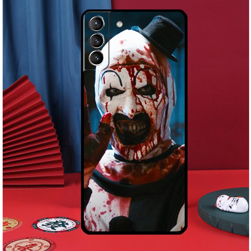 Чехол для телефона Samsung Galaxy S20 FE S21 S22 S23 Ultra S8 S9 S10 Plus Note 10 20 Ultra с изображением из фильма ужасов «Террификатор»
