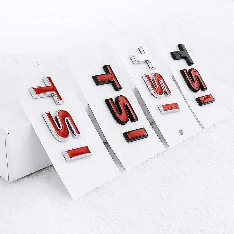 AABLF1 ABS Car Letter Stickers Rear Trunk Tail Emblem Decoration for Volkswagen GTI Golf Passat Bora Touareg Tiguan Polo Sharan Santana