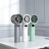 Xiaomi Ручной USB-перезаряжаемый турбовентилятор, портативный персональный охлаждающий вентилятор с цифровым дисплеем высокой скорости для кемпинга, путешествий, дома, офиса