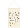 Badge Storage Display Cloth Hanging Flag Brooch Board Badge Organizer Holder