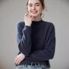Женский свитер из 100% кашемира с круглым вырезом, свободного кроя, для осени и зимы