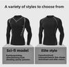 Men's Winter Thermal Quick-Dry Running Suit - Velvet Lined, High Elastic Fitness Tights