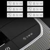 BBJE7 3D Metal Emblem Stickers Car Styling Interior Decoration Decals For BMW F15 E90 E91 E92 E93 E60 E70 F10 F07 E63 E64 F12 F13 G30