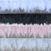 Long Fluffy Marabou Turkey Feathers Trimming 10-15CM Plumes Stitched On Ribbon Fringe For  Dress Decorative Border Trim 18color